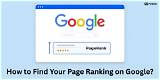 Find Your Page's Google Position: the Ultimate Guide