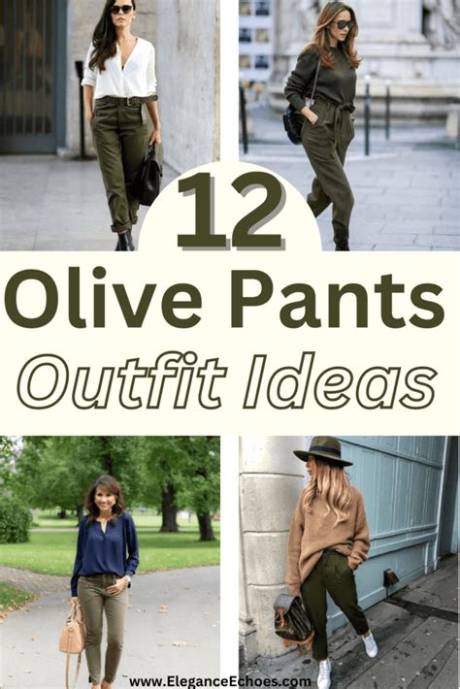 Stylish Outfits to Elevate Your Olive Green Pants: Style Guide