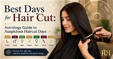 Ultimate Guide to Auspicious Hair Cutting Days in April 2024