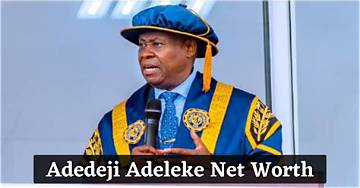 Unveiling Adedeji Adeleke's Net Worth in 2024: a Comprehensive Analysis