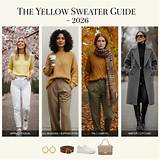 Yellow Sweater Outfits: the Ultimate Guide to Styling | Fashion Tips